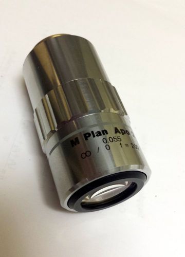MITUTOYO M PLAN APO 2X, 0.055, F=200 Objective Lens - EUC!