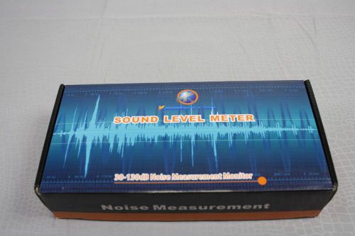 Digital LCD Sound Pressure tester Level Meter 30-130dB Decibel Noise Measurement