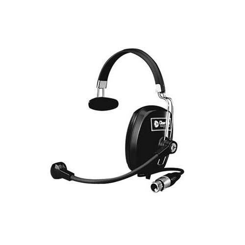 New clear-com cc-40: single-ear headset w/ mic &amp; 4-pin xlr-f connection for sale