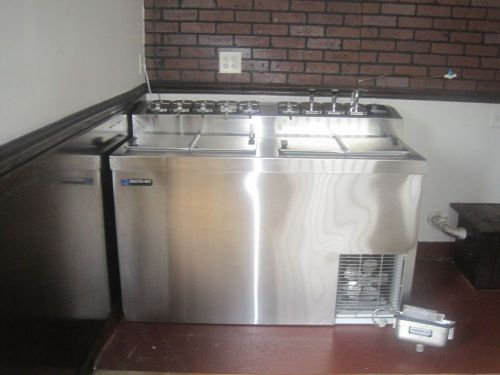 Master-bilt flr-80-se ice cream dipping cabinet with flavorail for sale