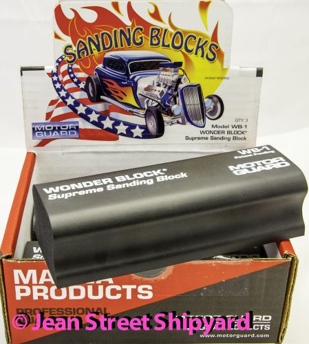 Motor guard wb-1 wonder block sanding block marine auto woodworking for sale