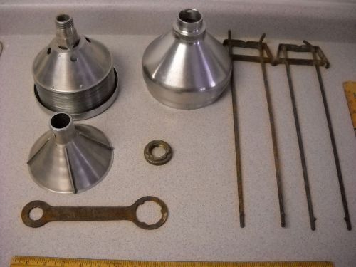 De Laval Cream Separator Disc Cone + 41 Discs - Wrench - 2 Removal Tools - Disks
