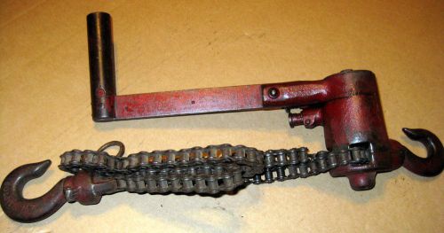 Coffing hoist, charlot, n.c., 1000 lb, mighty midgit puller, chain  style hoist for sale