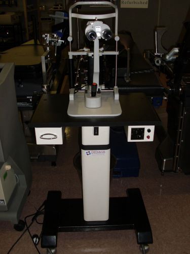 Zeiss 30 SL-M Slit Lamp on Power Base Rolling Stand Didage Sales Co
