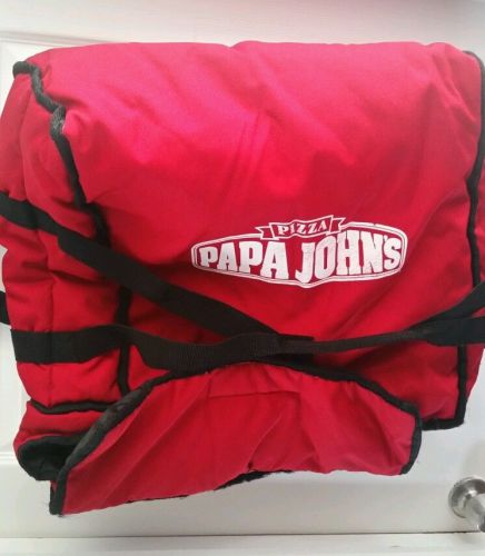 Papa Johns Insulated Pizza Delivery Bag (RED)