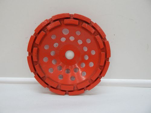 7&#034; Diamond 24 Segment Cup Concrete Stone Granite Grinding Polishing Wheel  7/8&#034;