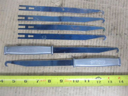 AVIATION SHERIDAN PRODUCTS SP 200 2 PC CHIP CHASER HANDLES WITH 4 EXTRA BLADES
