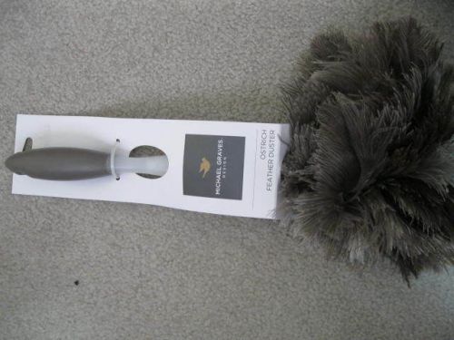 Ostrich Feather Duster, 16&#034; Handle