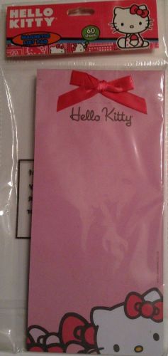Hello Kitty  Magnetic  Pink 60 Sheet Note Pad