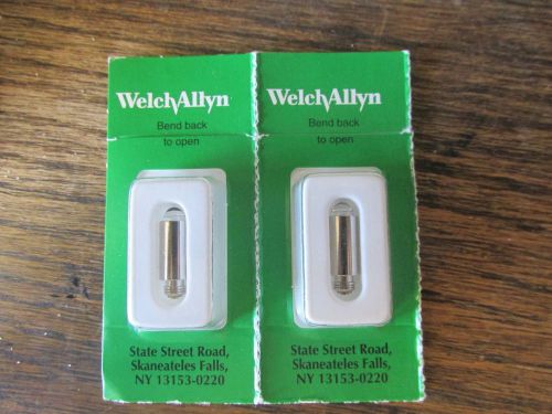 1 Welch Allyn 03100 and 1 03100-u Replacement Bulbs
