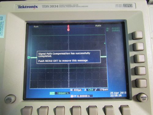 Tektronix TDS3034 Digital Phosphor Oscilloscope 300Mhz 4 Channels
