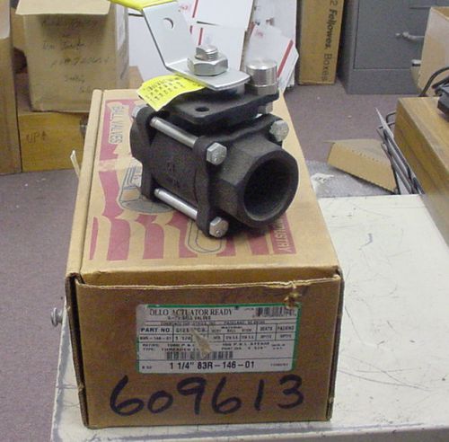Apollo actuator ready ball valve 1 1/4&#034; 83r-146-01 new for sale
