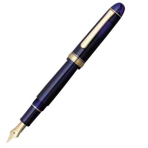 New platinum 3776 century in di chartres blue pnb-10000 # 51-3 pen from japan for sale