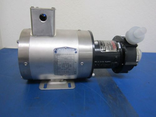 Iwaki Walchem CMD-101 Magnet Pump w/ Baldor Electric 350255R05261 1/3 HP Motor