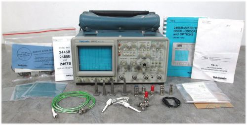 Tektronix 2465-B 400 MHz Oscilloscope 2465B #2349