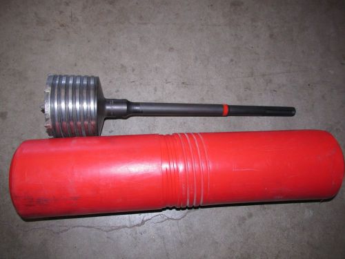 Hilti hole saw core bit te-fy-bk 4&#034;-17&#034;, sds-max shank, used (682) for sale