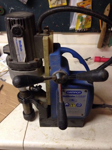 Champion minibrute ac35 magnetic hole cutting drill press for sale