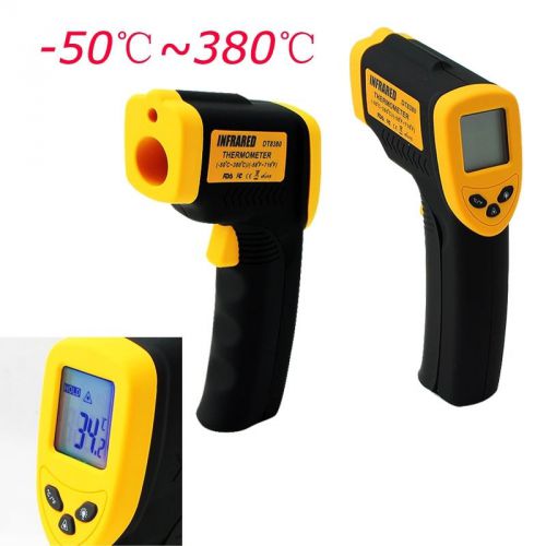 Temperature Gun Non-contact Infrared IR Digital Thermometer test LCD ~50°C~380°C