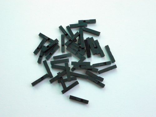 100x 1P Jumper Wire Housing, Crimp Terminal Sleeve - USA Seller - Free Shipping