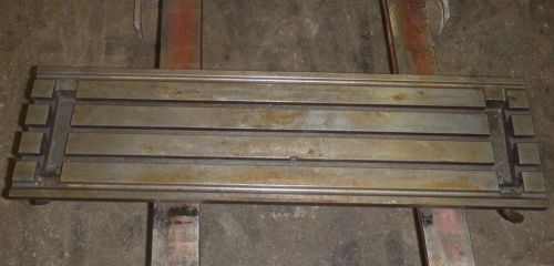 43.25&#034; x 12&#034;  x 3.5&#034; Steel Welding T-Slotted Table Cast iron Layout Plate T-Slot