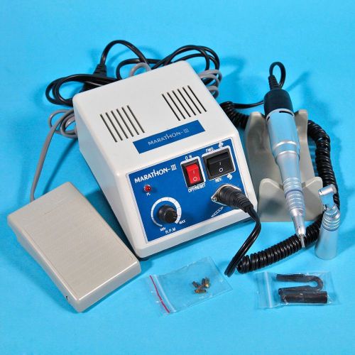 Marathon dental lab n3 electric micro motor+straight handpiece+contra angle for sale