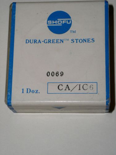 Shofu Dental Lab Dura Green Stones CA Shank  IC6