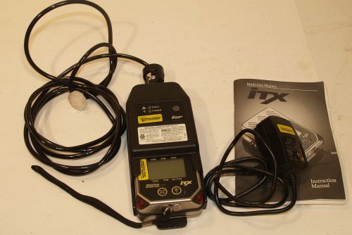 Industrial Scientific ITX Multi-Gas Monitor 1810-4307 ISP Sample Pump &amp; Charger