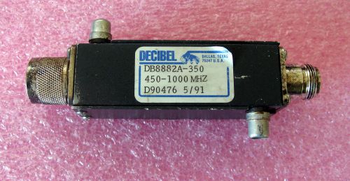 DB Spectra DB8882A Bydirectional Coupler 450-1000 Mhz With N Connectors