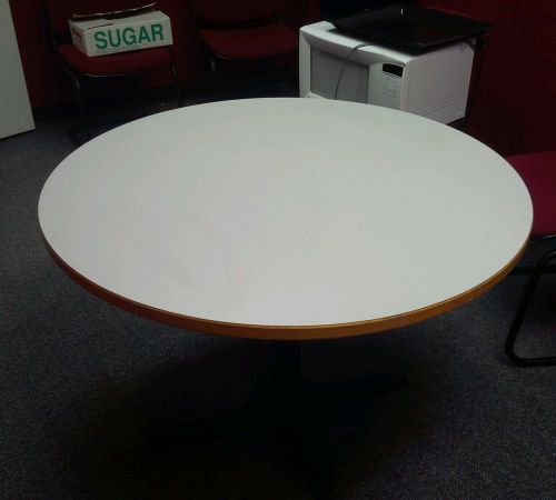 Round Lunch/Conference Table and 4 Chairs