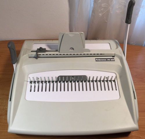 Fellowes pb 300 manual binder comb binding machine (made in france) pick up only for sale