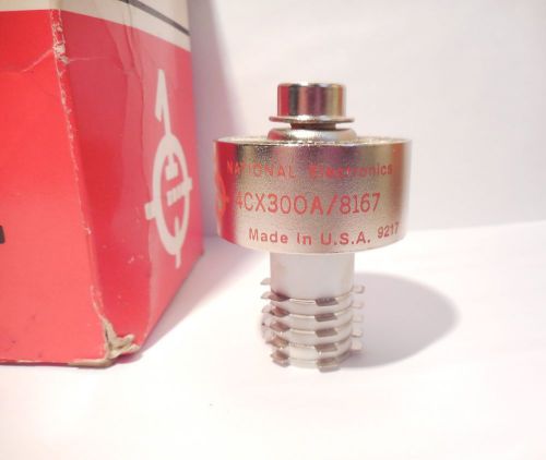 4CX300A 8167 Radial Beam Power Tetrode by National Electronics NOS New
