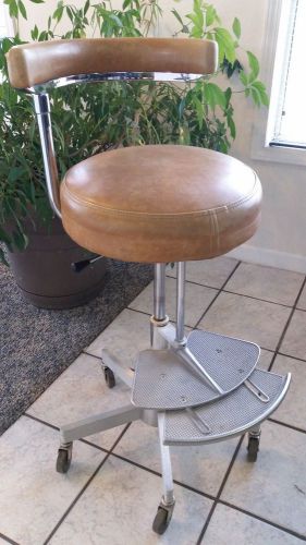 Assistant Dental Stool Chair tattoo Ms Posture comfort den-tal-ez 6ms vintage