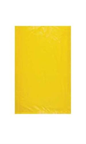 ON SALE 1000  YELLOW PLASTIC SHOPPING BAGS  12X15 RETAIL PARTY