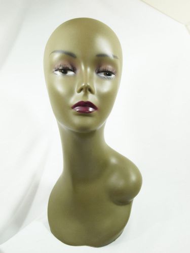 FEMALE MANNEQUIN HEAD, Wig Hat Display - **HIGH END**  EXCELLENT CONDITION!!