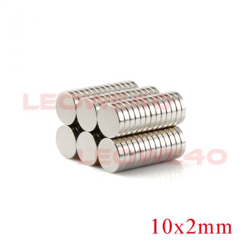 10/25/50/100 n50 10mm x 2mm strong magnet rare earth neodymium n702 from london for sale