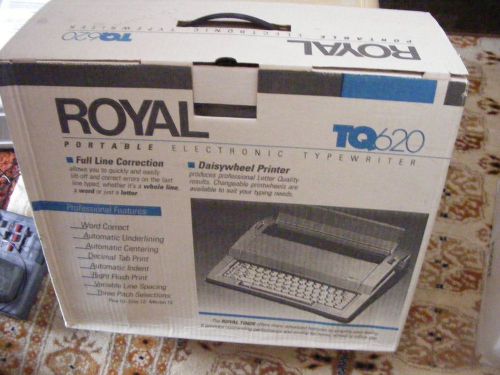 Royal  TQ620 Portable Electric Typewriter (1990s)