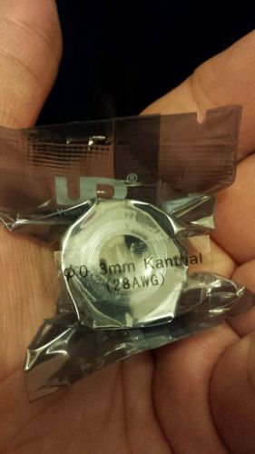 30 ft - 28 Gauge AWG A1 Kanthal Round Wire