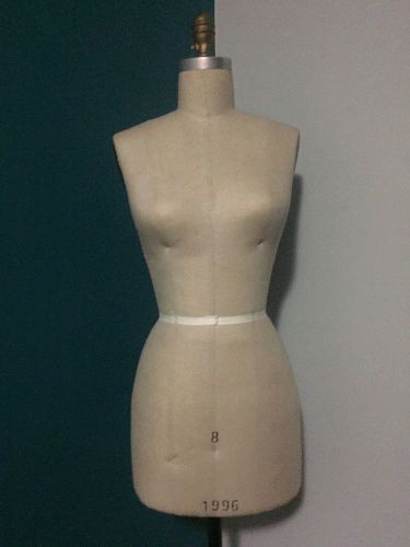 Vintage Hecht Professional and Adjustable Dress Form Mannequin (Size: 8) 1996