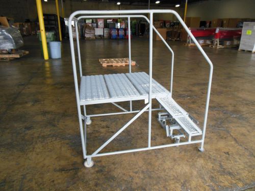 Cotterman work platform ladder w/hand rails #62658570 - 3 step for sale