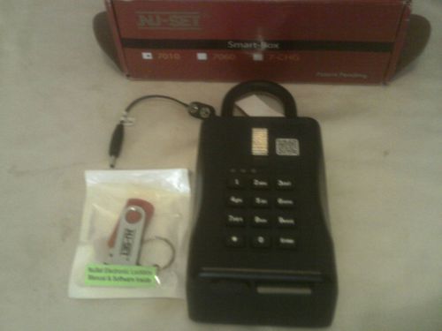 NU-SET 7010-3 Electronic Key Storage Lock Box (Open Box--Unused)