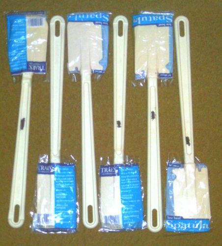 (6) 16&#034; Low Heat (250 F) TRAEX SPATULA - Restaurant Quality  NEW FACTORY SEALED