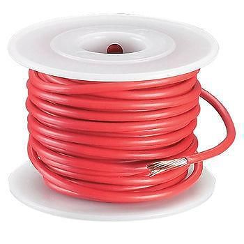 Brand New 35-Ft. Red Automotive Hookup Wire (10AWG) # 278-0568
