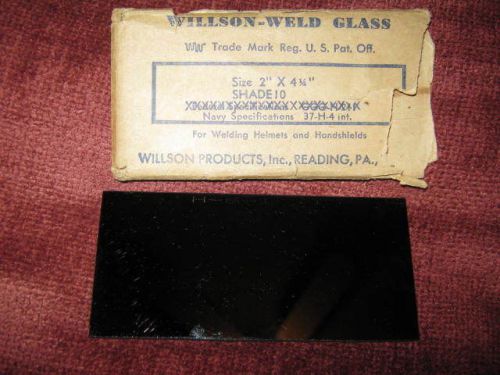 Willson - weld vintage welding lens shade 10 for sale