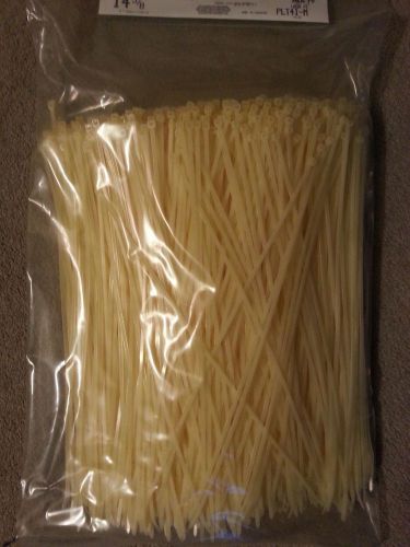 PANDUIT PLT4I-M Cable Tie,14.5 In,Natural,PK 1000