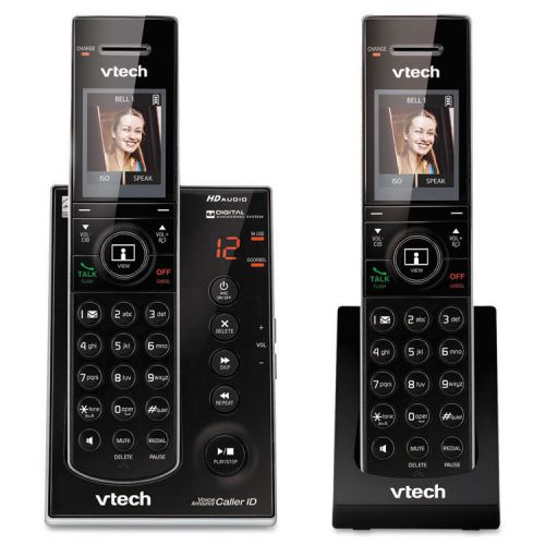 IS7121-2 Digital Answering System, A/V Doorbell, Base and 1 Additional Handset