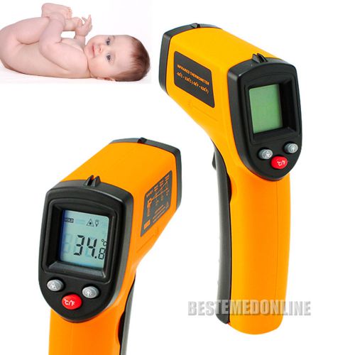 Non-contact ir infrared digital temperature gun thermometer laser point meter*—* for sale