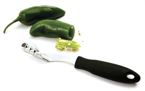 Jalapeno corer grip stainless steel soft handle extract vegitables kitchen tool for sale