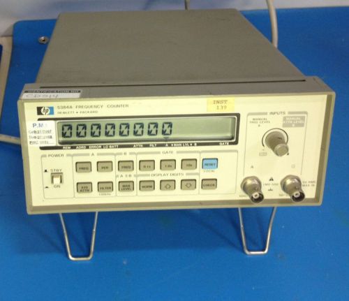 HP 5384 A  FREQUENCY COUNTER