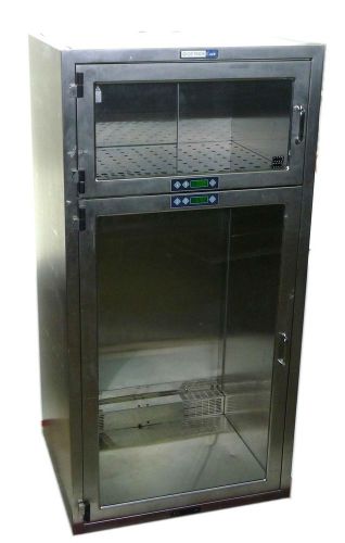 GETINGE CASTLE 5624 STAINLESS STEEL LAB 2-DOOR WARMING CABINET 90F-160F PARTS