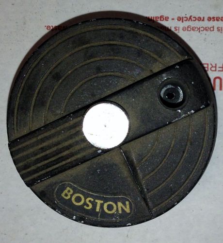 Vintage BOSTON Lead Pointer Metal Mechanical Pencil Sharpener